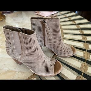 Suede Booties